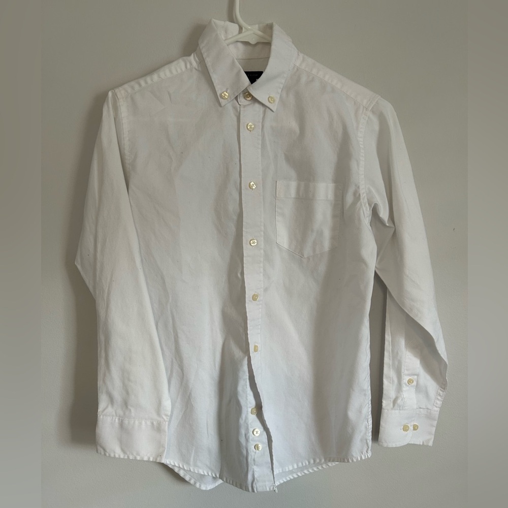 Tommy Hilfiger Boys White Button Down Shirt